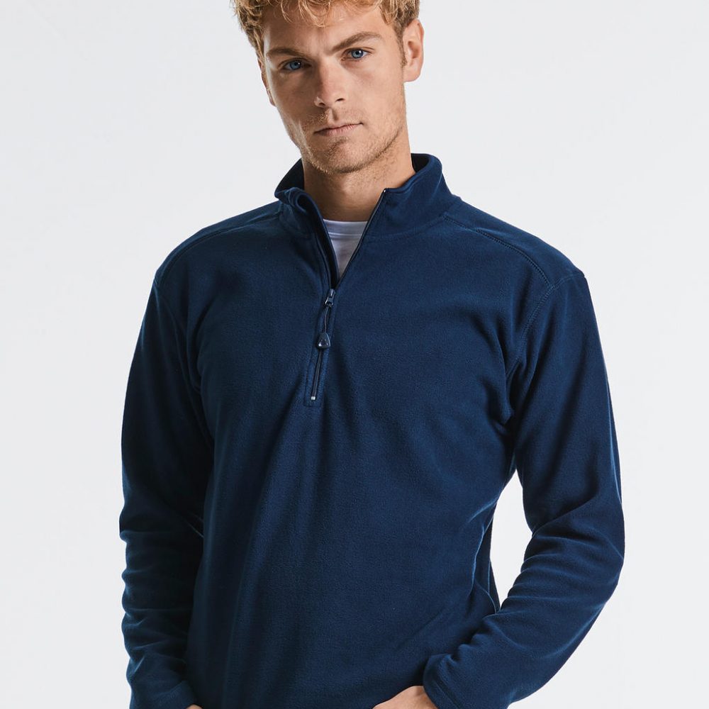 Herren 1/4 Zip Microfleece