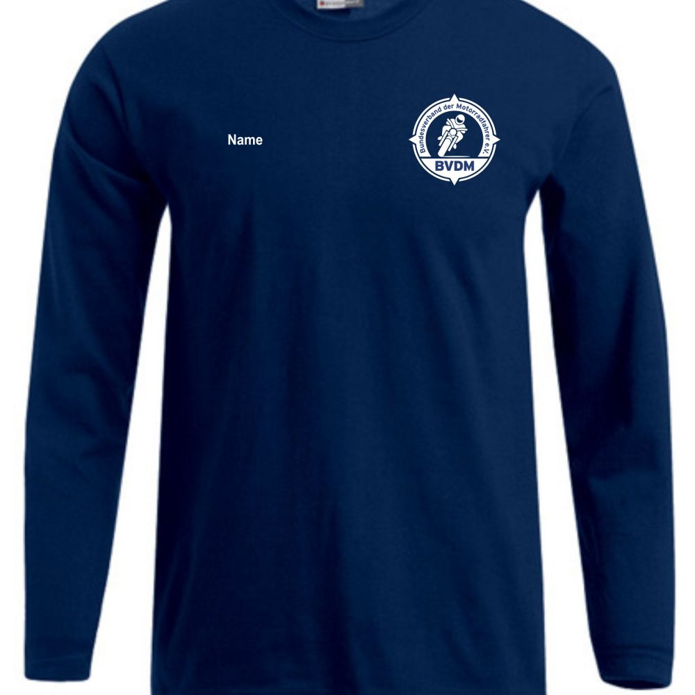 Langarmshirt Herren