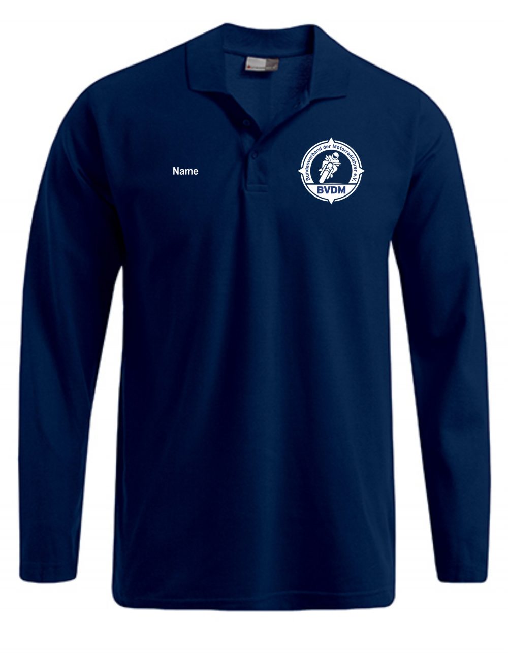 Langarm-Poloshirt Herren