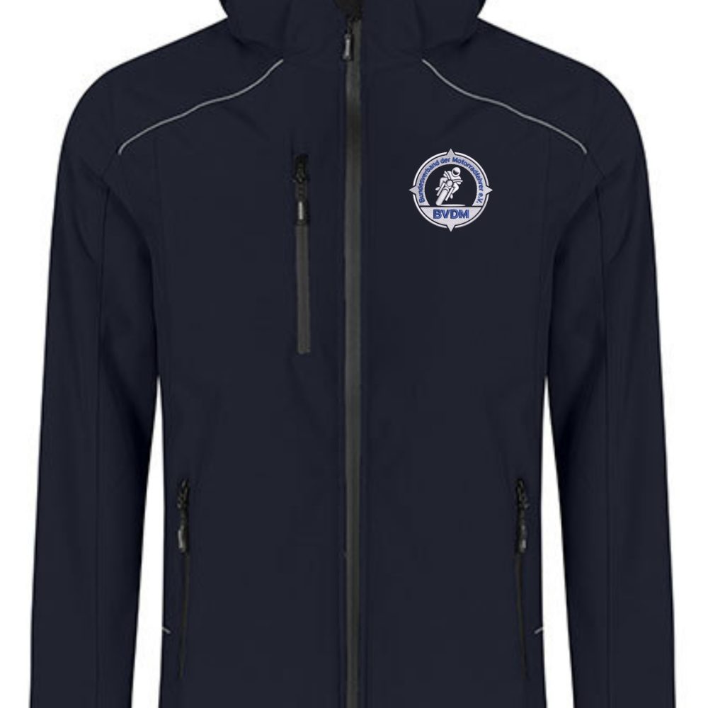 Softshelljacke m. Kapuze Herren