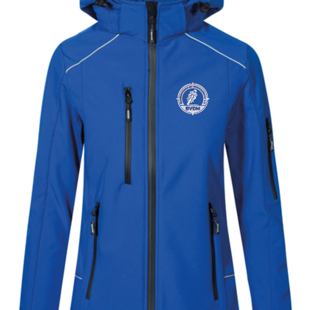 Softshelljacke m. Kapuze Damen