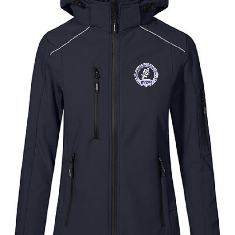 Softshelljacke m. Kapuze Damen