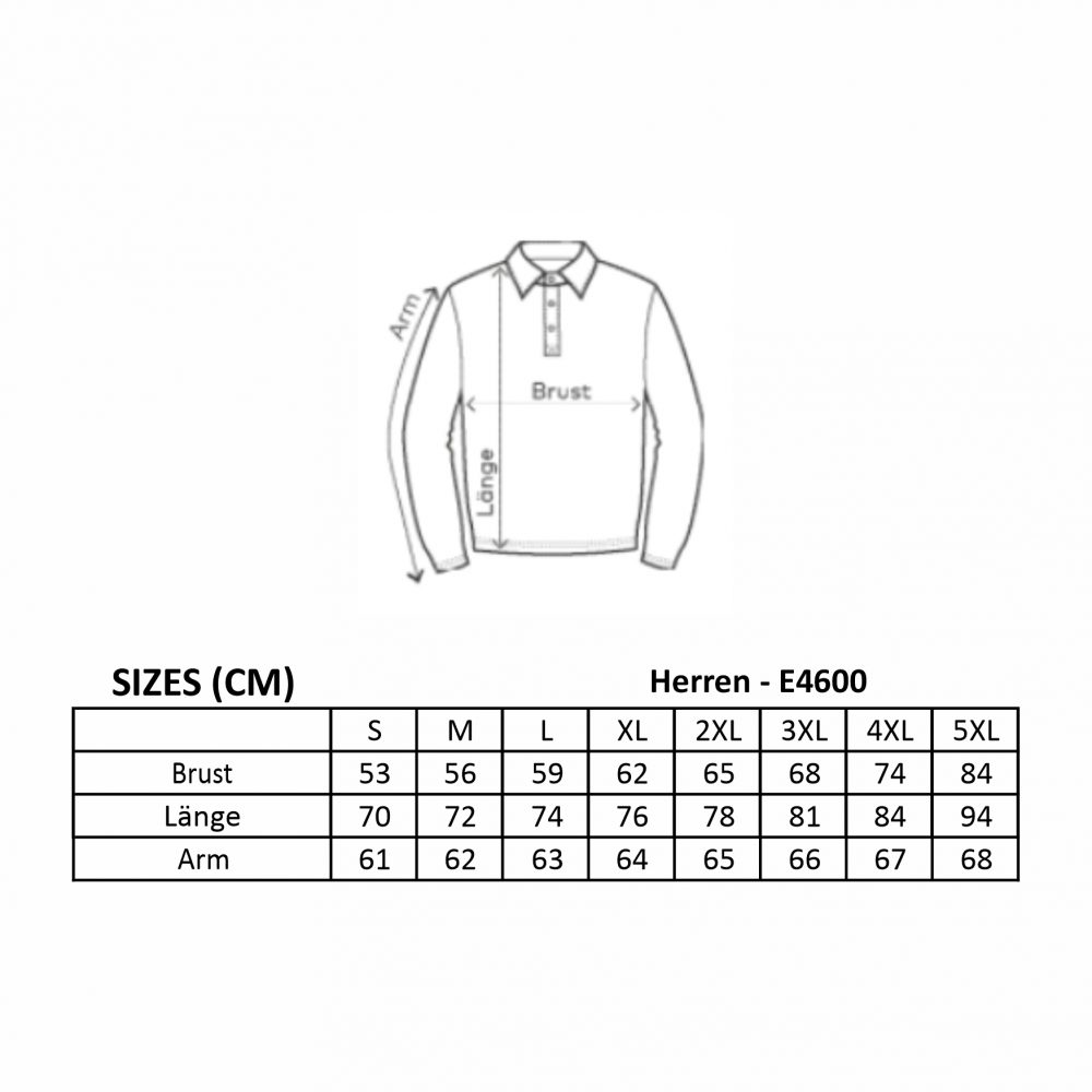 Langarm-Poloshirt Herren