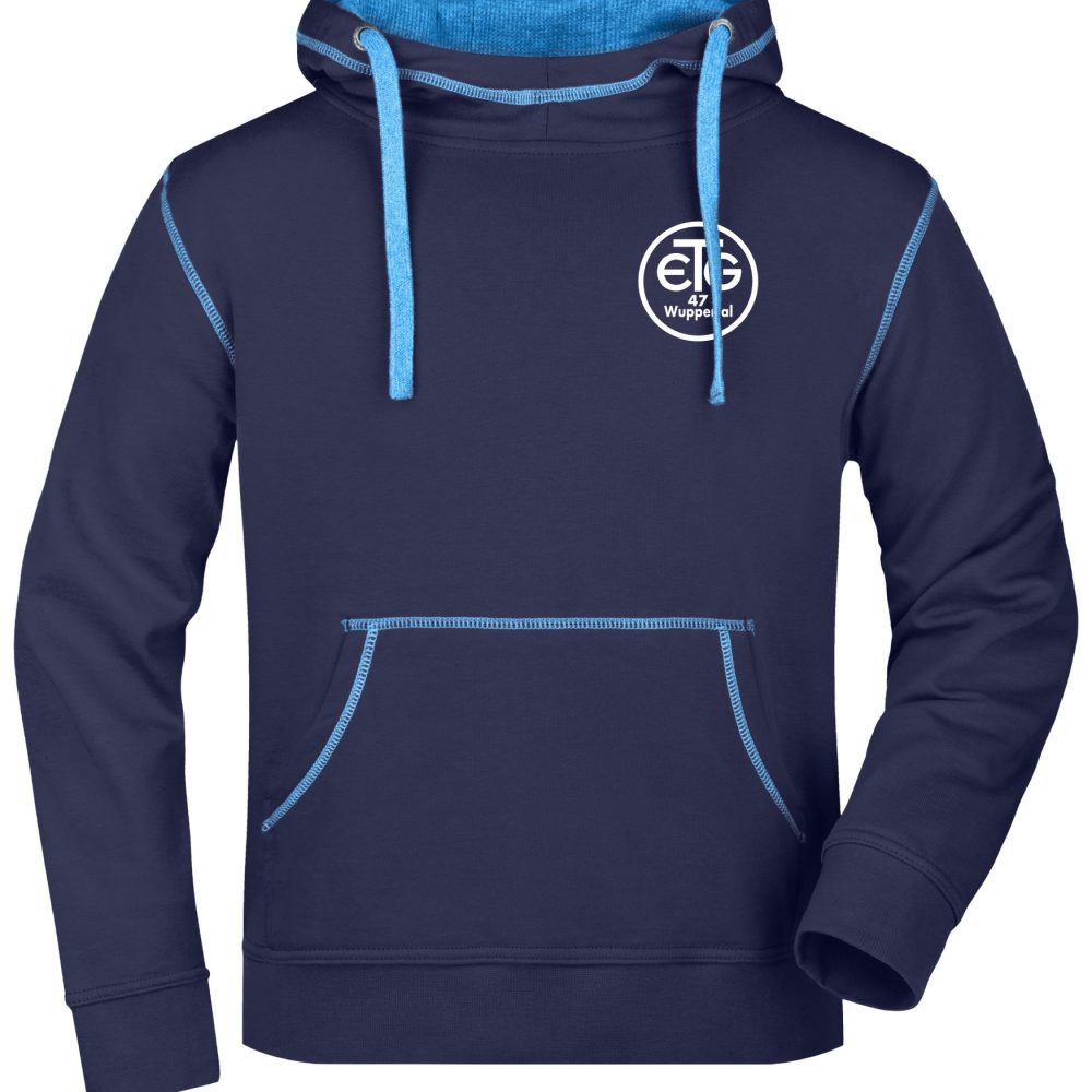 Herren Lifestyle Hoodie inkl. Druck Brust + Rücken
