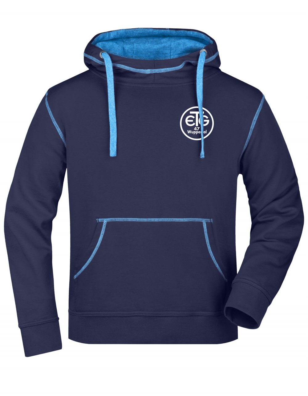 Herren Lifestyle Hoodie inkl. Druck Brust + Rücken