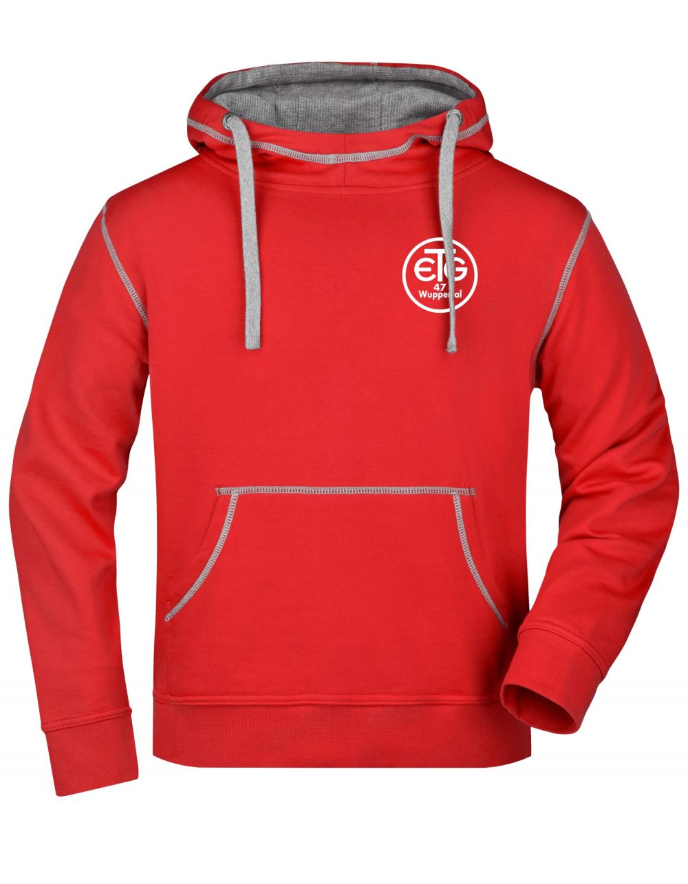 Herren Lifestyle Hoodie inkl. Druck Brust + Rücken