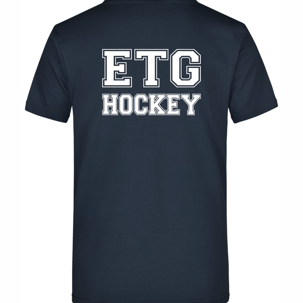 Herren T-Shirt inkl. Druck Brust + Rücken