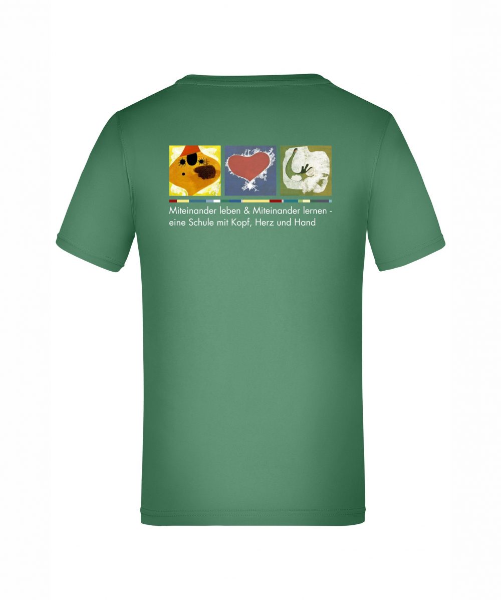 GSJN358K-Ruecken-KHH Kinder Funktionsshirt JN358K inkl. Druck