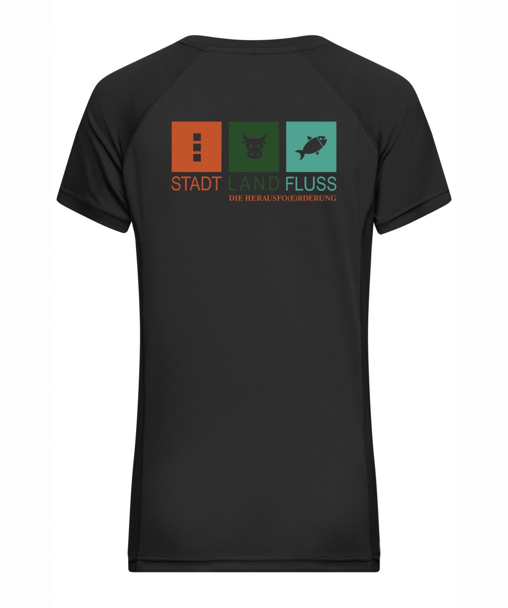 GSJN519-Ruecken-SLF Damen Sport-Funktions-T-Shirt JN519 inkl. Druck
