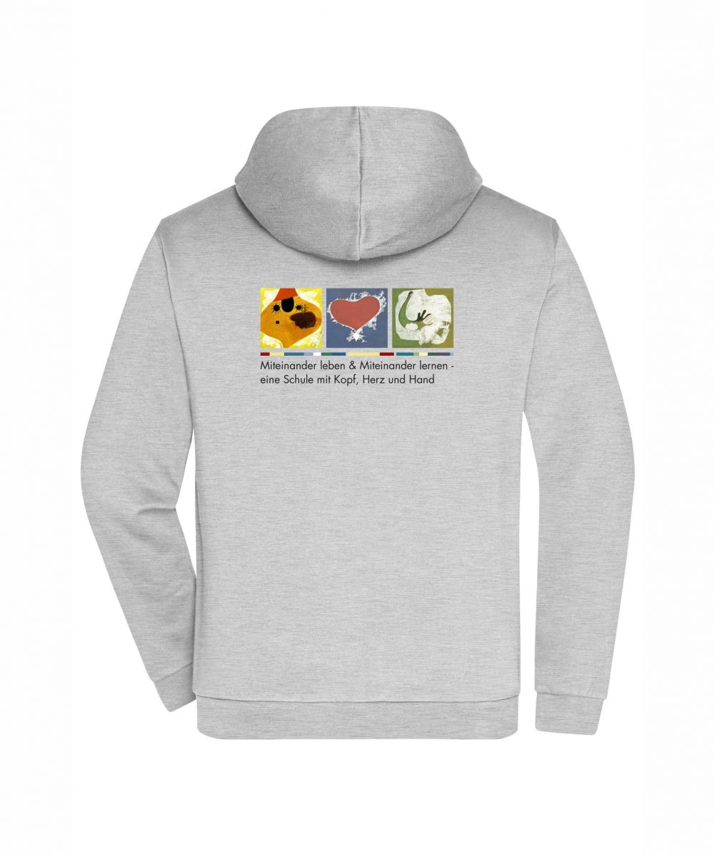 GSJN756-KHH-Ruecken Herren Promo Kap. Sweatjacke JN756 inkl. Druck