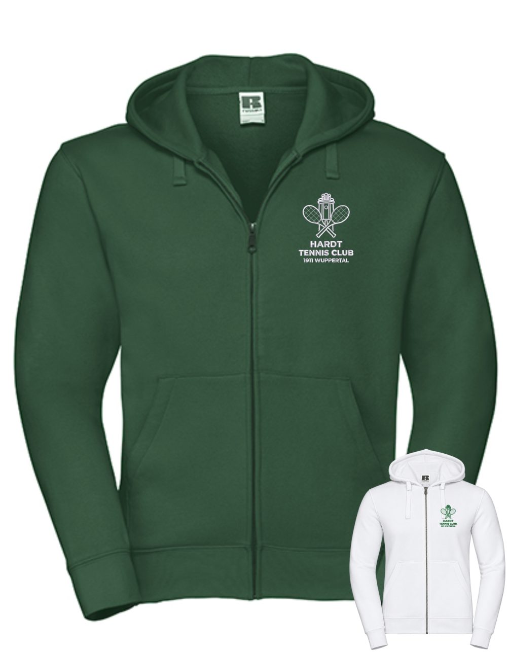 Kap. Sweatjacke Herren
