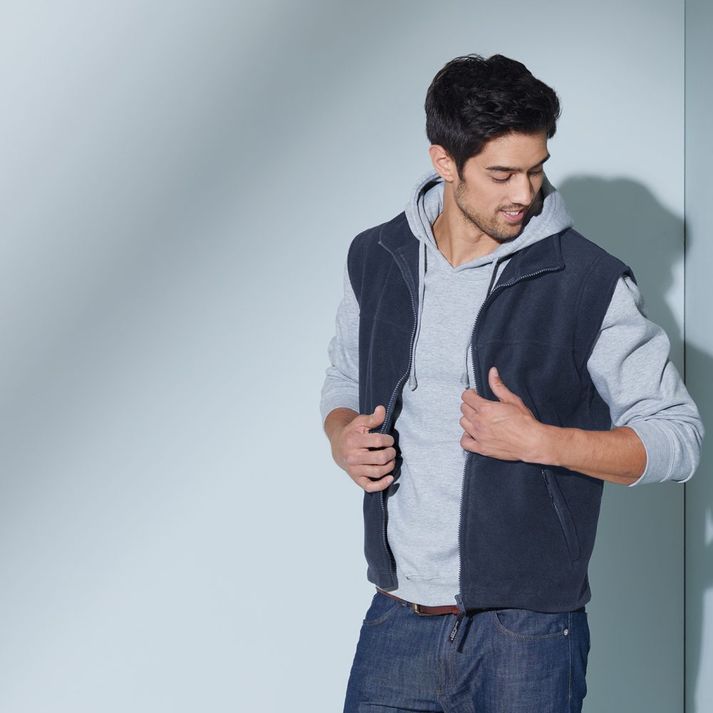 Herren Microfleece Weste JN045
