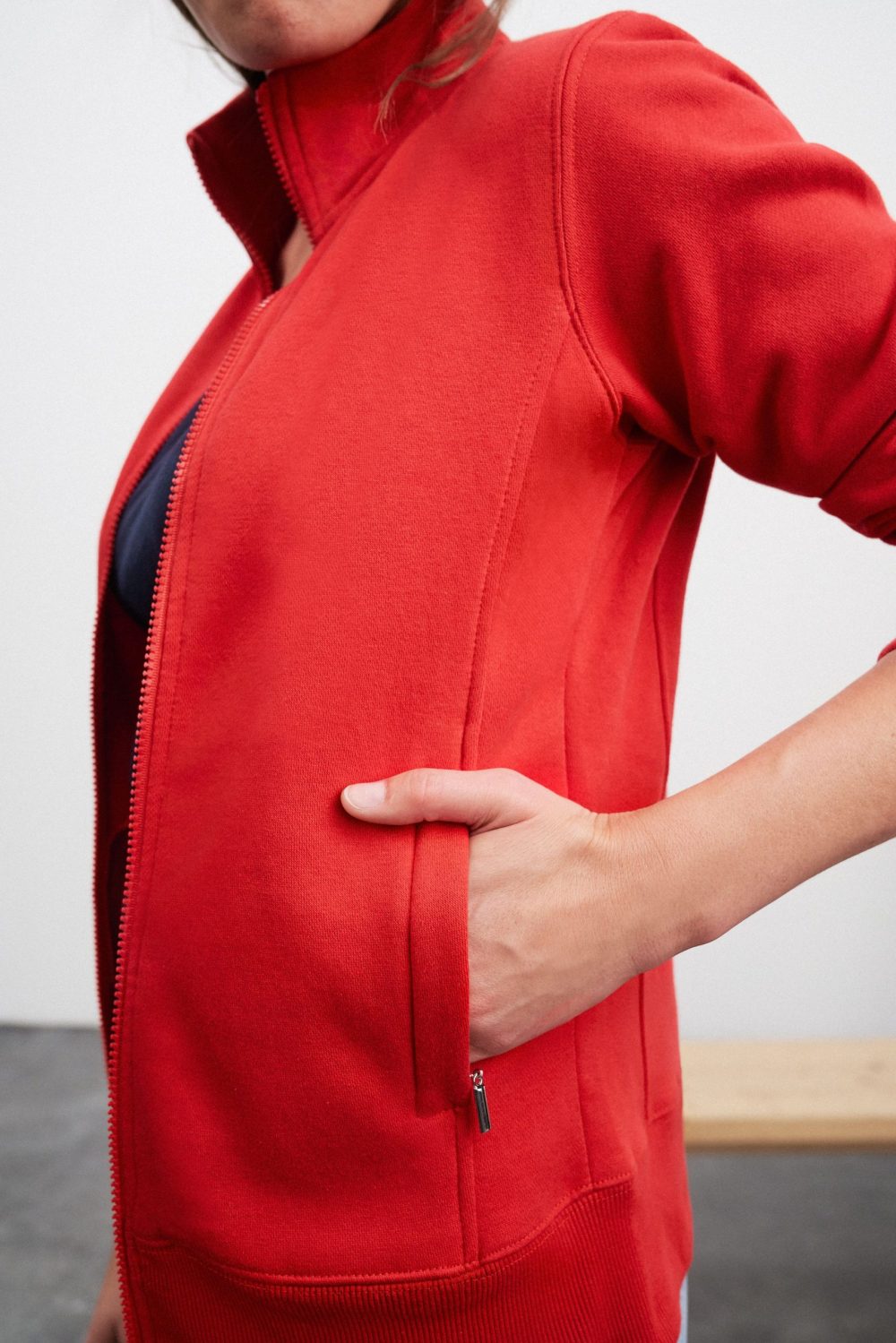 JN052_detail_68374 Damen Sweatjacke JN052