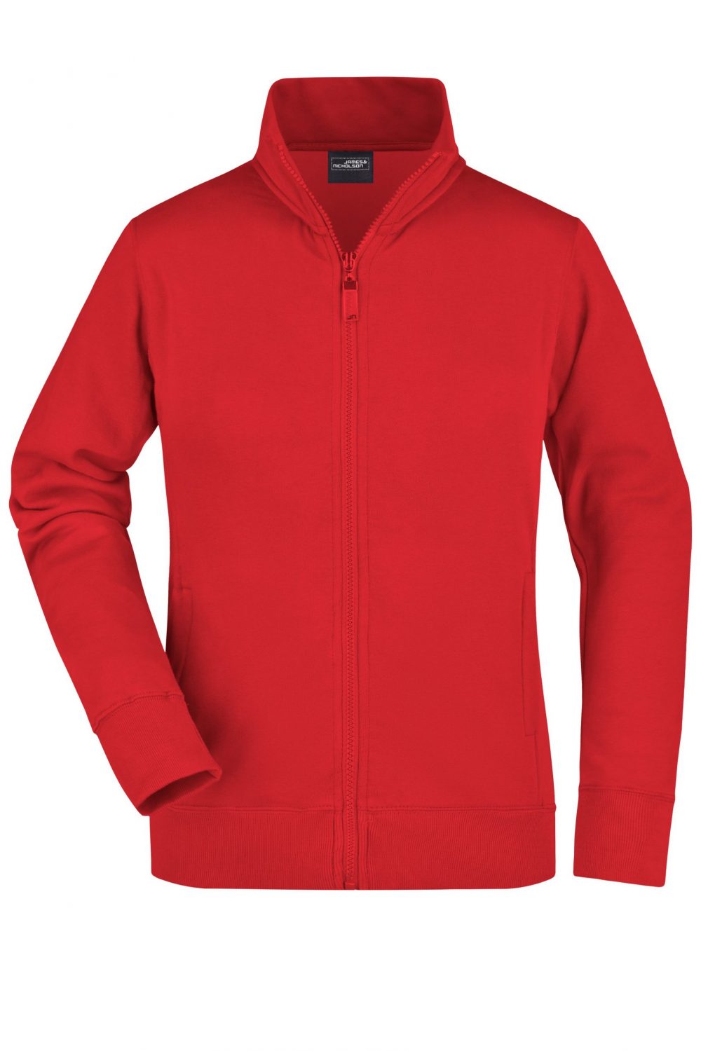 JN052_red Damen Sweatjacke JN052
