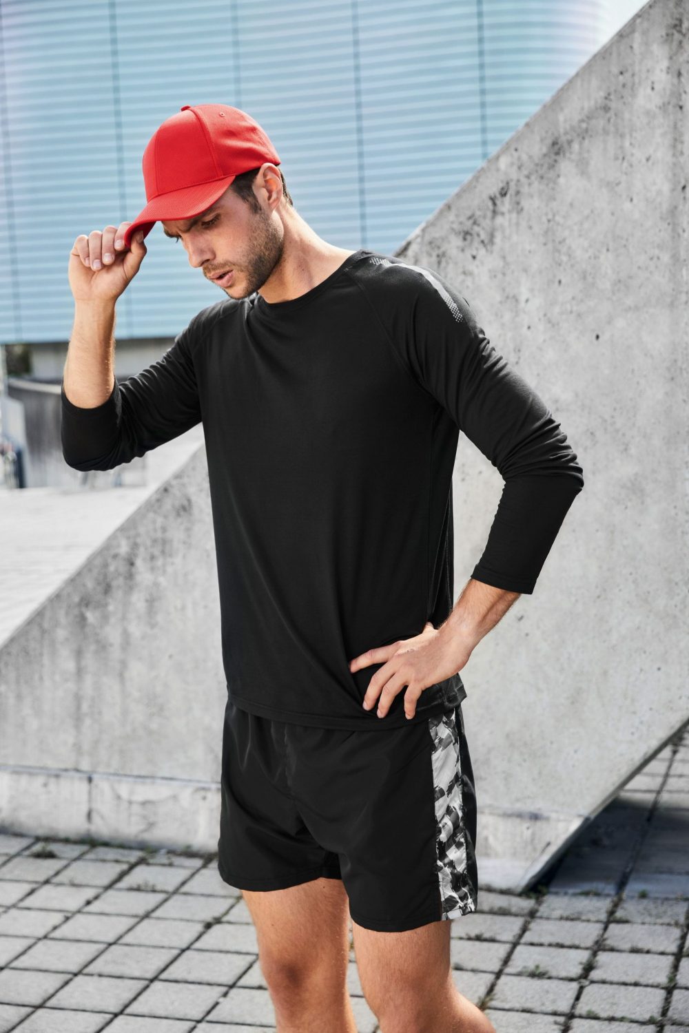 JN522_detail_67531 Herren Sport-Funktionsshirt Langarm JN522