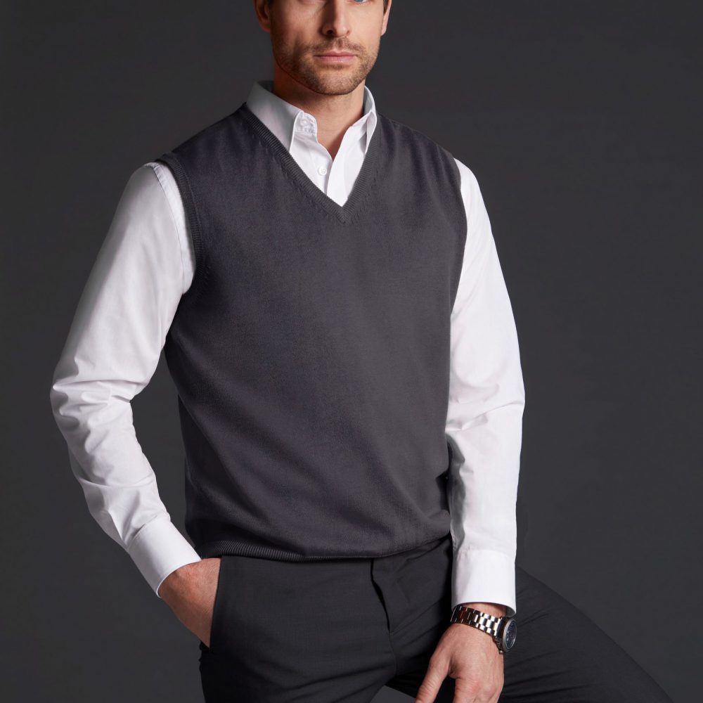 Business Shooting 2018 Herren V-Neck Pullunder