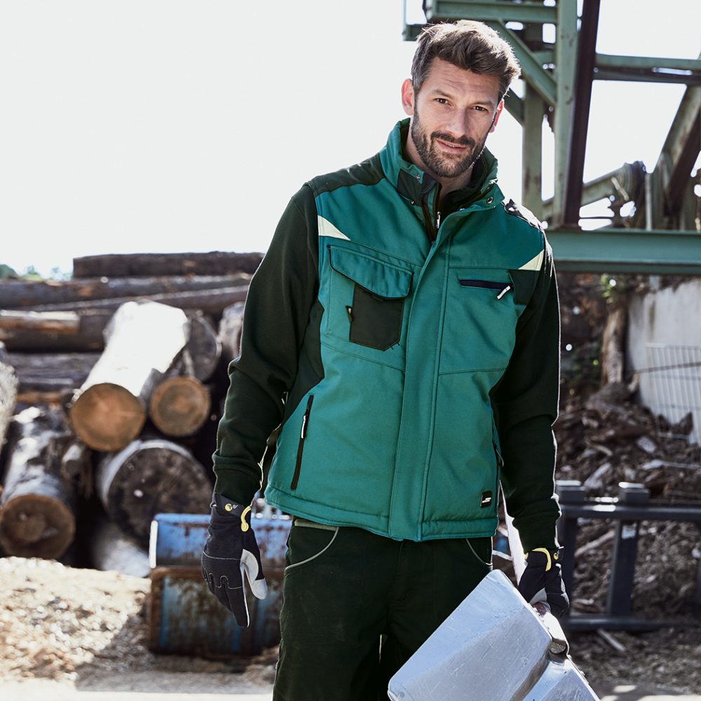 Workwear Craftsmen Softshellweste JN825