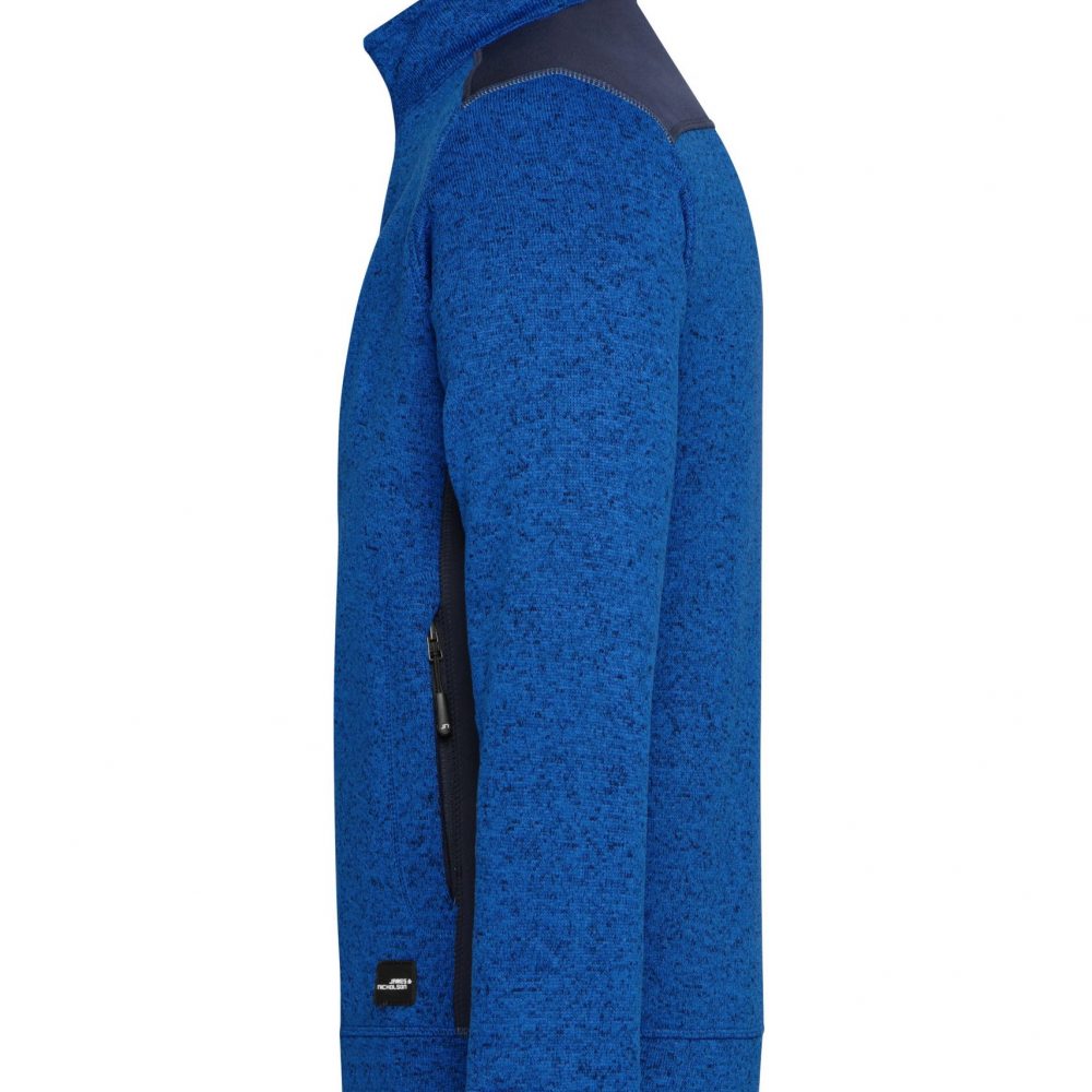 Workwear Herren Knitted Fleecejacke JN862