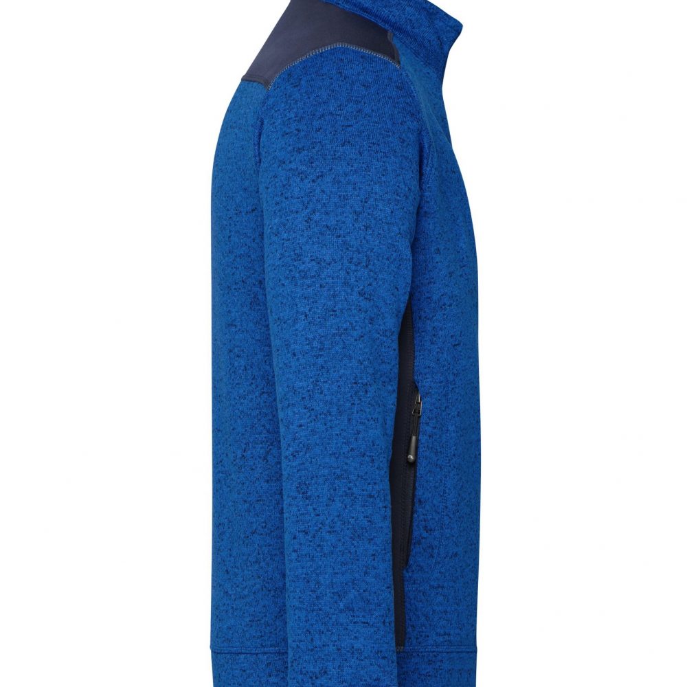 Workwear Herren Knitted Fleecejacke JN862