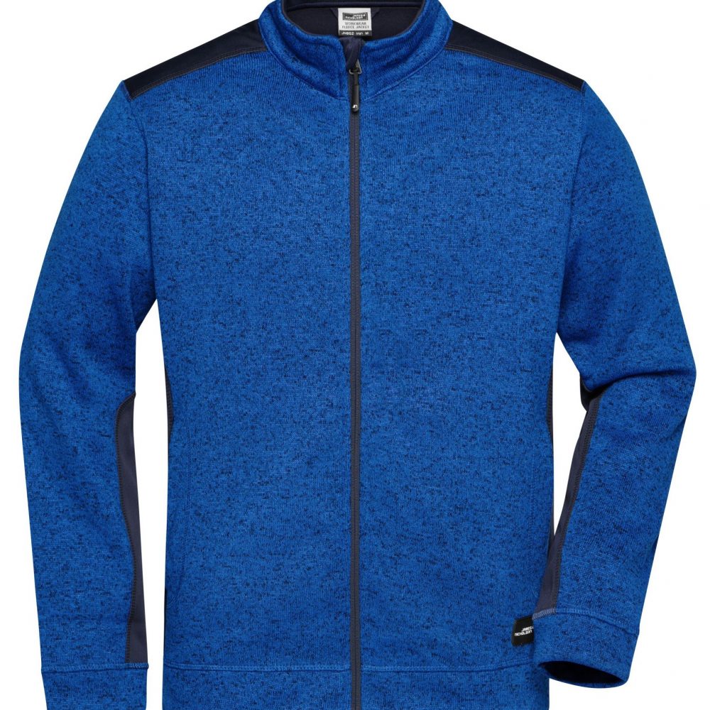 Workwear Herren Knitted Fleecejacke JN862