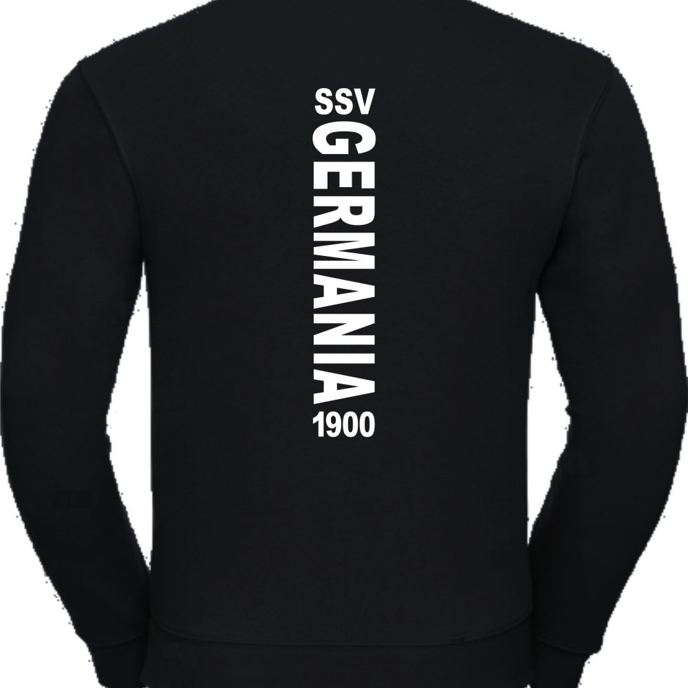SSVZ262N_Back_schwarz Unisex Sweatshirt