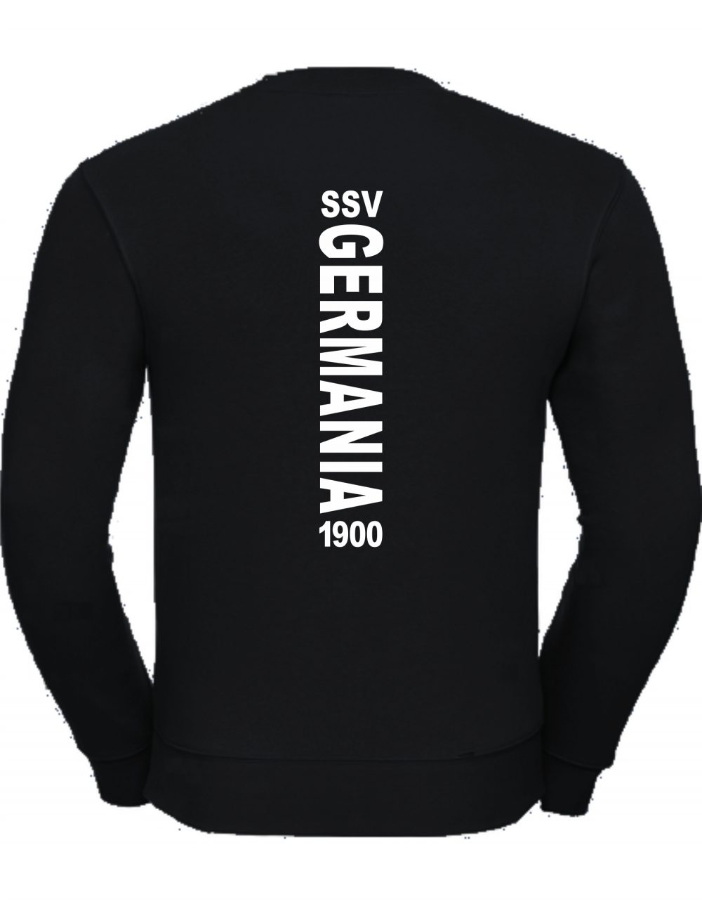SSVZ262N_Back_schwarz Unisex Sweatshirt