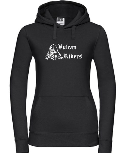 Kap. Sweatshirt (Hoodie) Damen, Fb. schwarz