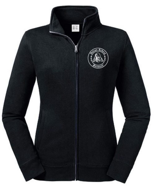 Sweatjacke Damen, Fb. schwarz